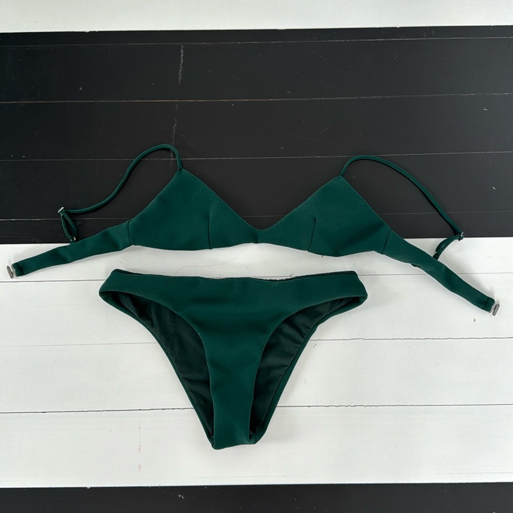 HAIGHT swimwear emerald bikini